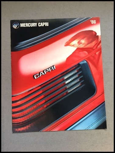1986 mercury capri page - mercury,