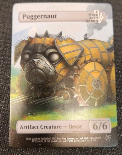 Puggernaut token magic the - puggernaut,