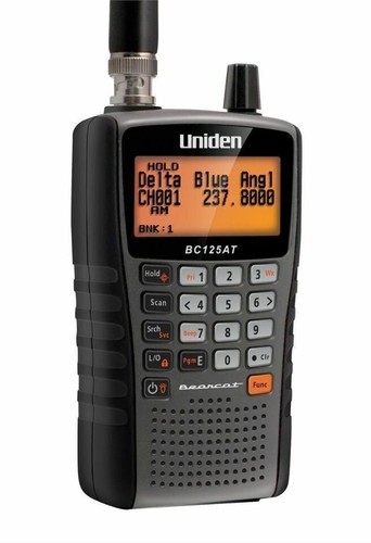 Uniden bc125at handheld police - uniden,