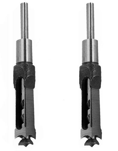 Square hole drill bit - hole,
