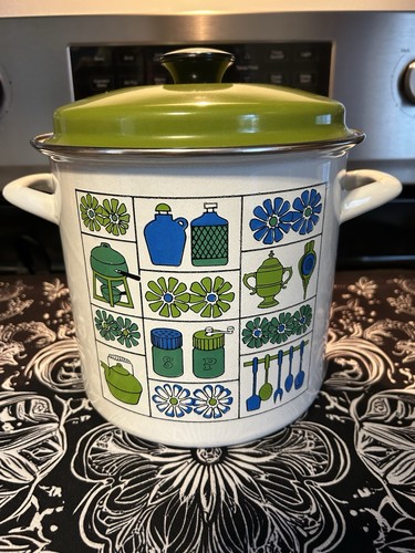 Mcm vintage 70s - vintage, enamelware