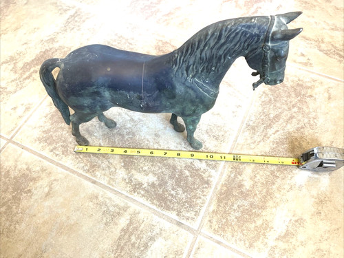 Vtg bronze horse - vtg,