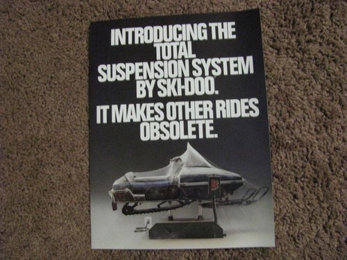Ski doo snowmobile 1980 - ski-doo,