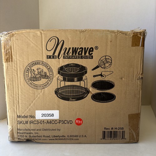 Nuwave infrared oven 20358 - oven, w/