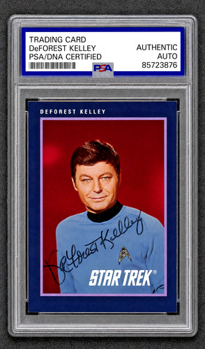 Signed deforest kelley 1991 - deforest,