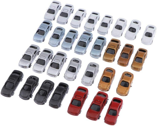 30pcs assorted miniature cars - miniature,