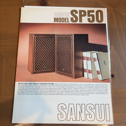 Sansui model sp50 - model, high