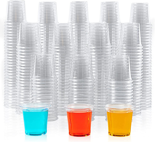 1000 pack plastic shot - 1000,