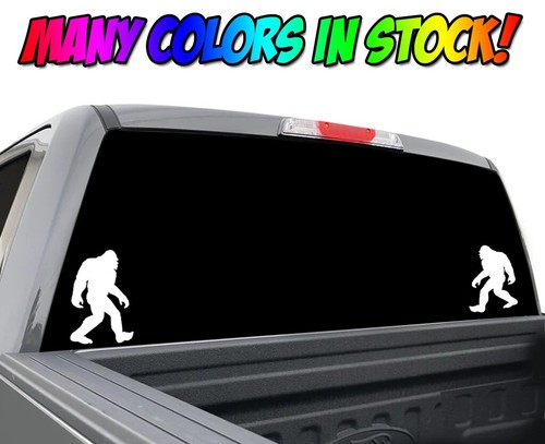 Sasquatch bigfoot window decal - sasquatch,