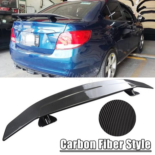 Carbon style rear trunk - carbon,