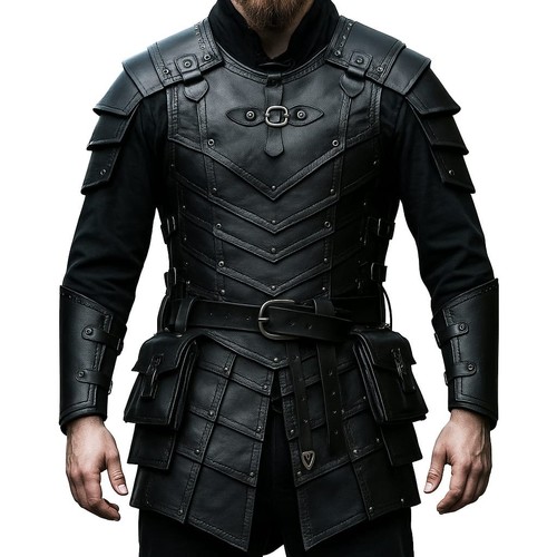 Men medieval leather - men, armor