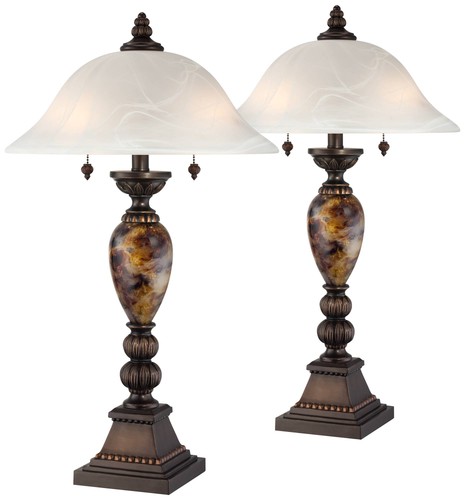 Traditional table lamps - table,