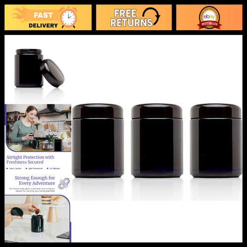 Airtight glass storage jars - airtight,
