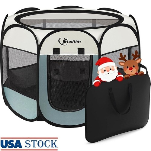 Durable pet playpen portable - pet,