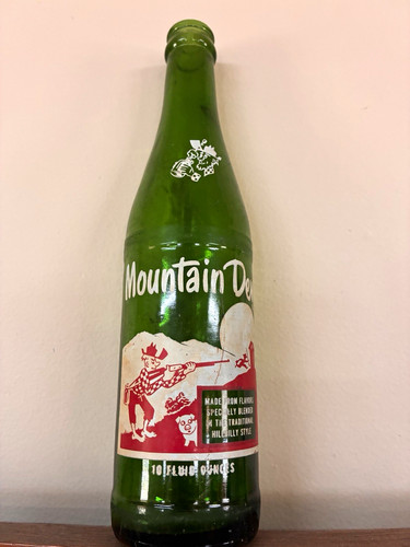 Mountain dew green - mountain, glass