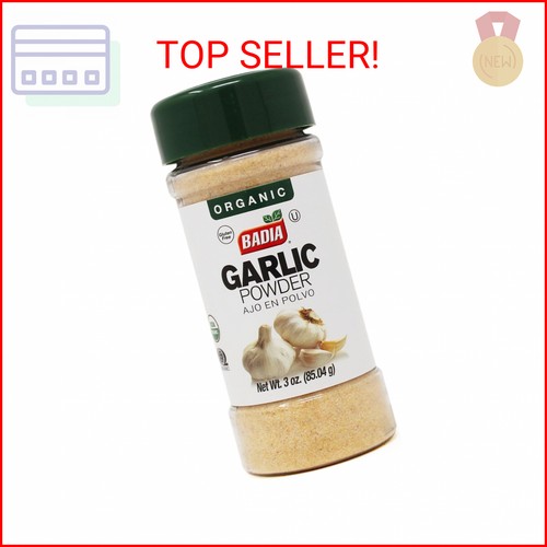 Badia organic garlic powder 3 - organic,