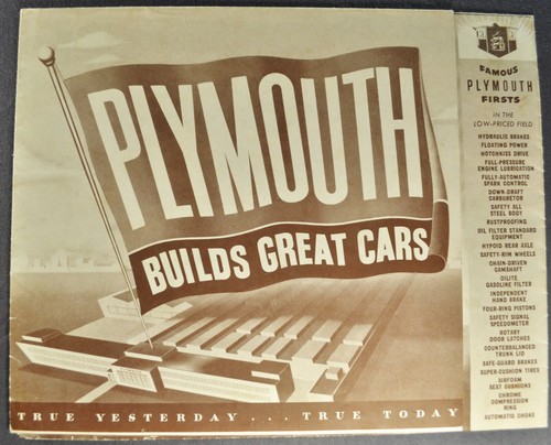 1949 plymouth brochure sedan - 1949,