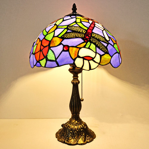 Tiffany style dragonfly - tiffany,