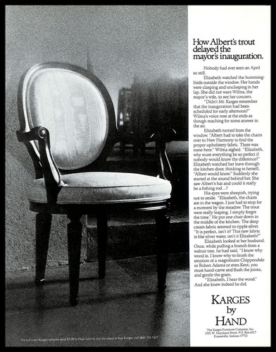 1986 karges hand furniture - hand,