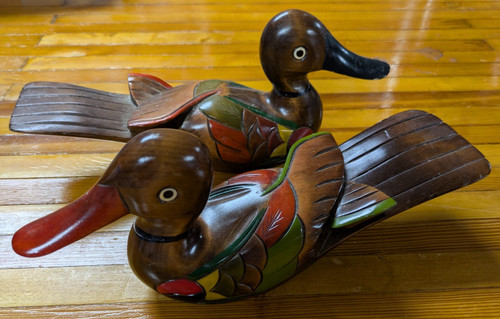 Vintage korean wedding ducks - wedding,
