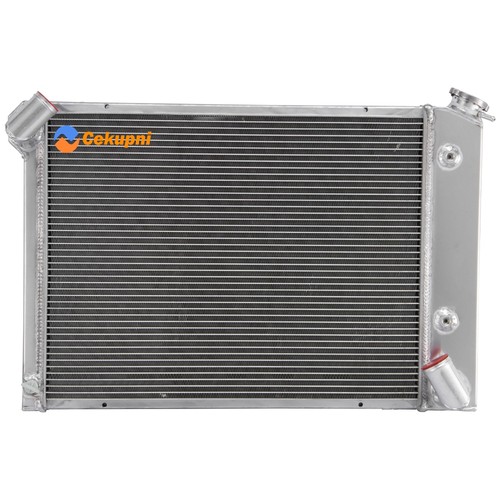 Row aluminum radiator - aluminum,