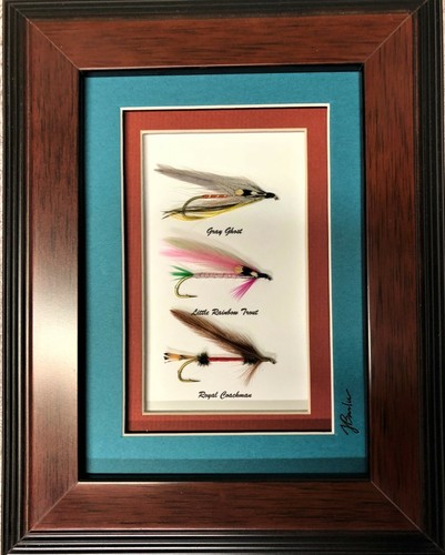 Framed and mounted - and,