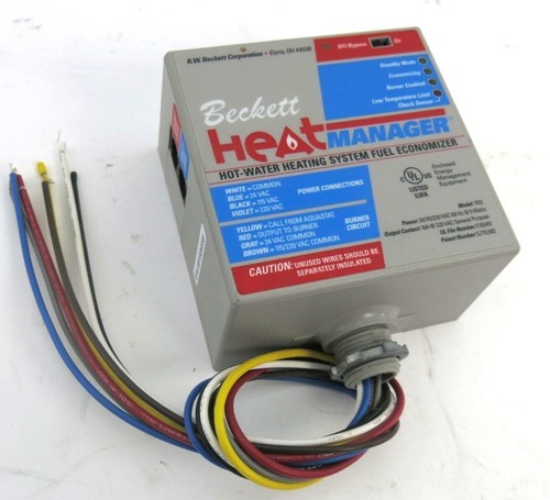 Beckett heat manager hot water - heat,