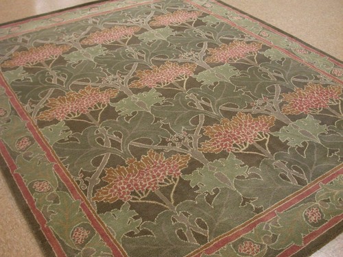 Wool rug tufted - wool,
