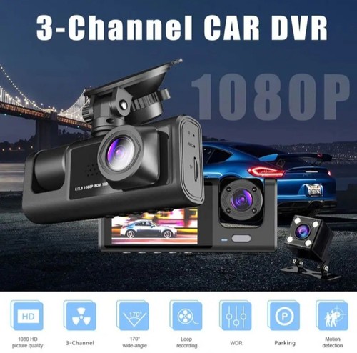 Channel dashcam front - 3-channel,