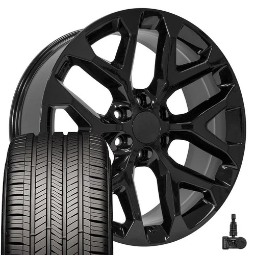 Inch black snowflake rims - 22,
