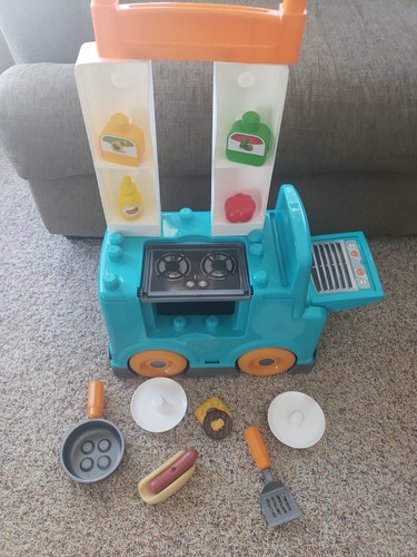 Mega bloks food truck kitchen - food,