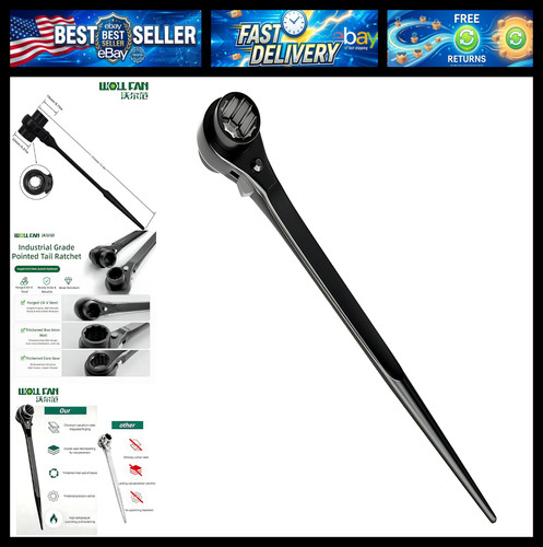 Scaffold ratchet wrench - wrench, 3/4"