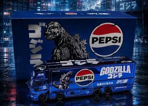 Pepsi gcd godzilla 1 64 - godzilla, 1/64