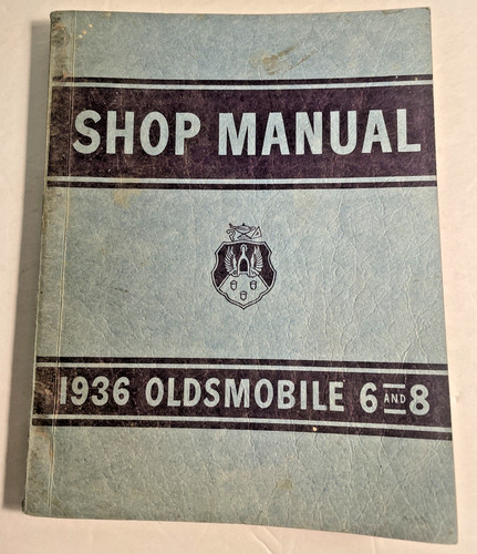 Vintage 1936 oldsmobile shop - oldsmobile,