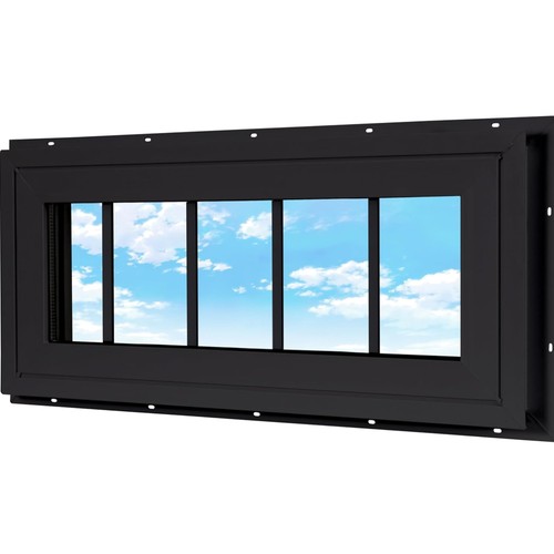 Black 10x29 transom window - transom,