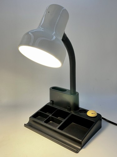 Vintage goose neck desk - vintage, lamp