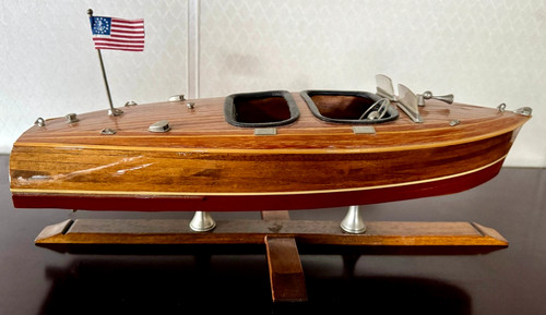 Chris craft handmade mahogany - craft,