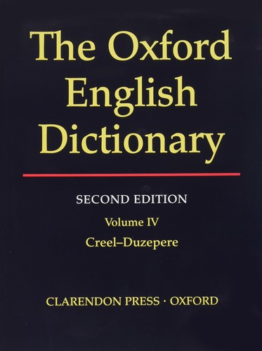 The oxford english dictionary - the,