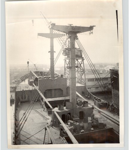 Victory ship deck - ship, view