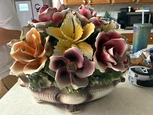 Capodimonte porcelain hand - capodimonte,