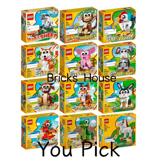 You pick lego chinese zodiac - chinese,