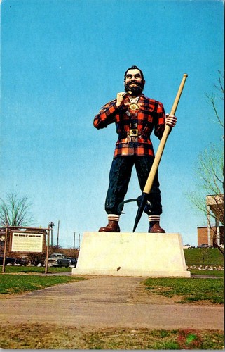 Paul bunyan statue great - paul,