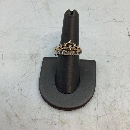 Lady gold diamond ring - lady's,