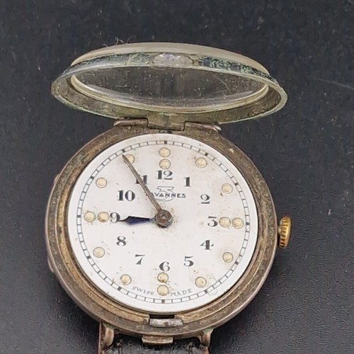 Tavannes braille wrist watch - wrist,
