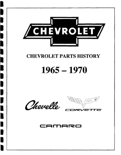 Chevy camaro parts history - parts,