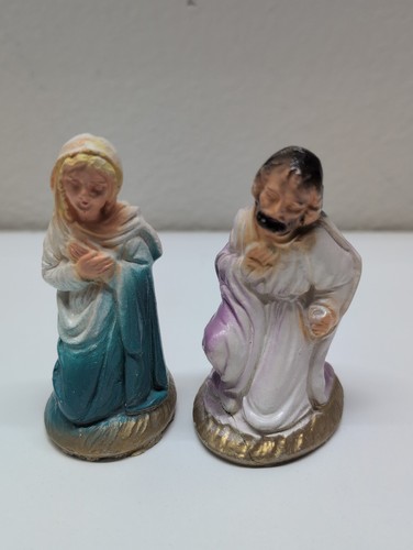 Vintage german nativity - vintage,