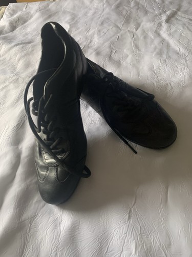 Prada black leather lace - black,