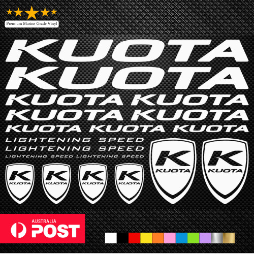 Kuota kit vinyl decals - kuota,