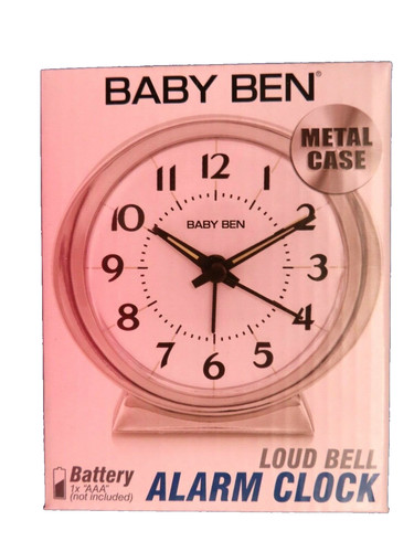 Westclox baby ben alarm clock - westclox,