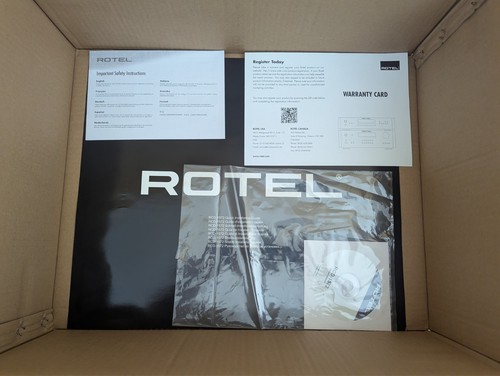 Rotel rcd 1572 player - cd,